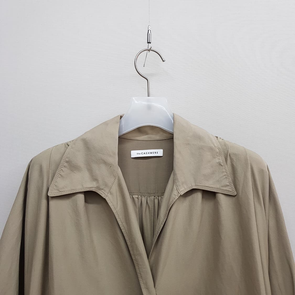 한섬 더캐시미어 2021 벨트 셔츠형 롱 원피스 F사이즈 상품이미지2