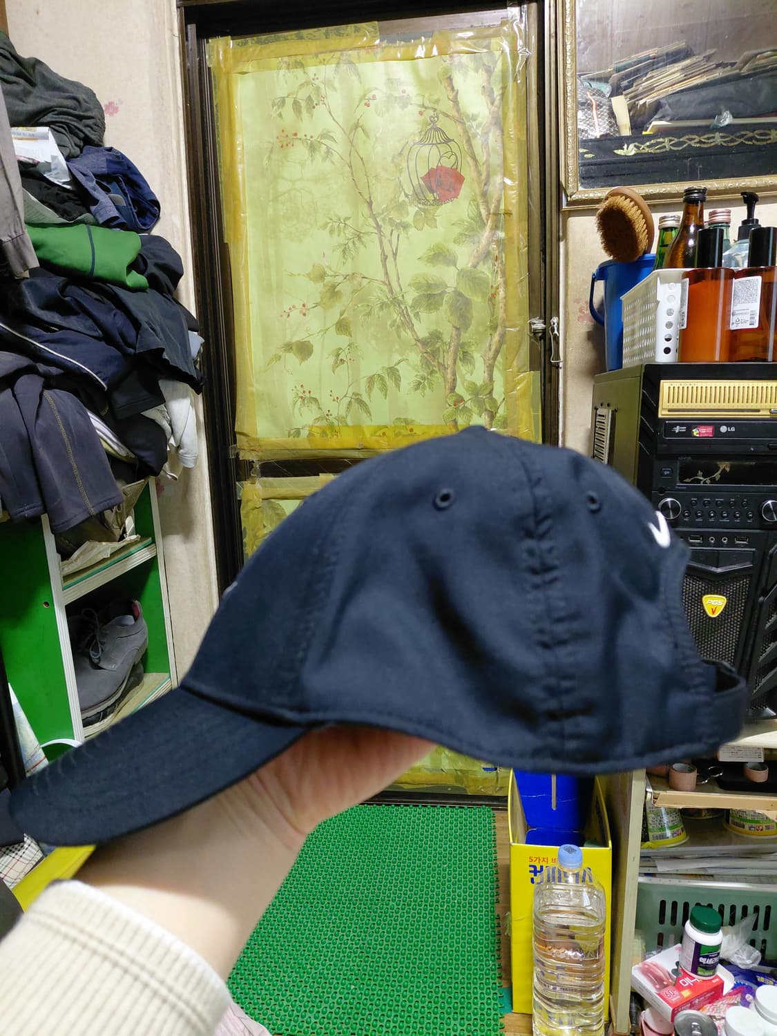 [나이키]드라이핏 LEGACY91 블랙 볼캡  상품이미지3