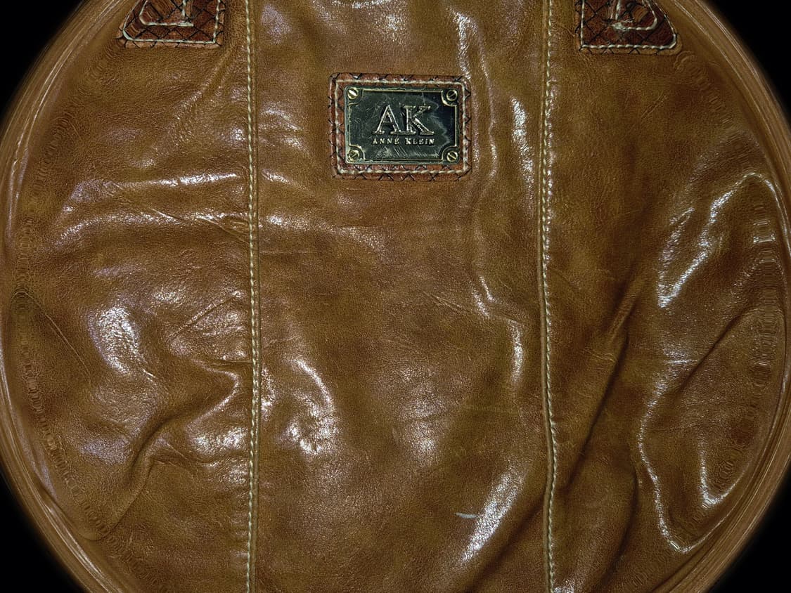 Anne Klein camel phyton Buckle leather 상품이미지4