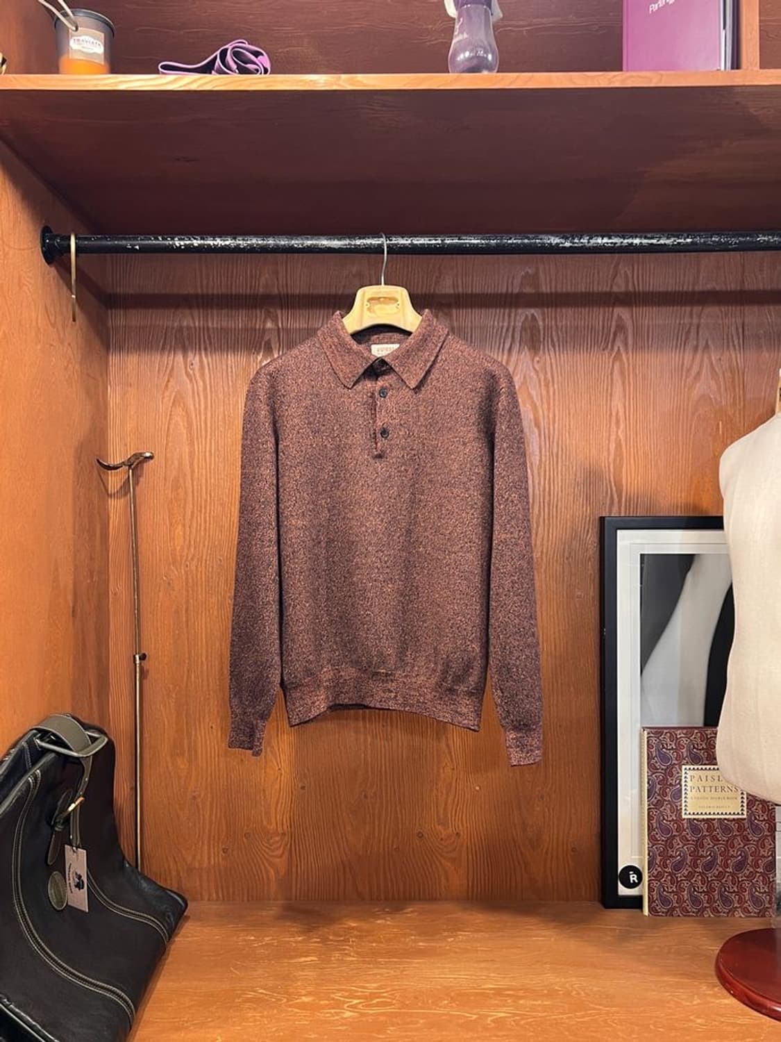 안드레아 펜지 폴로니트 상품이미지1