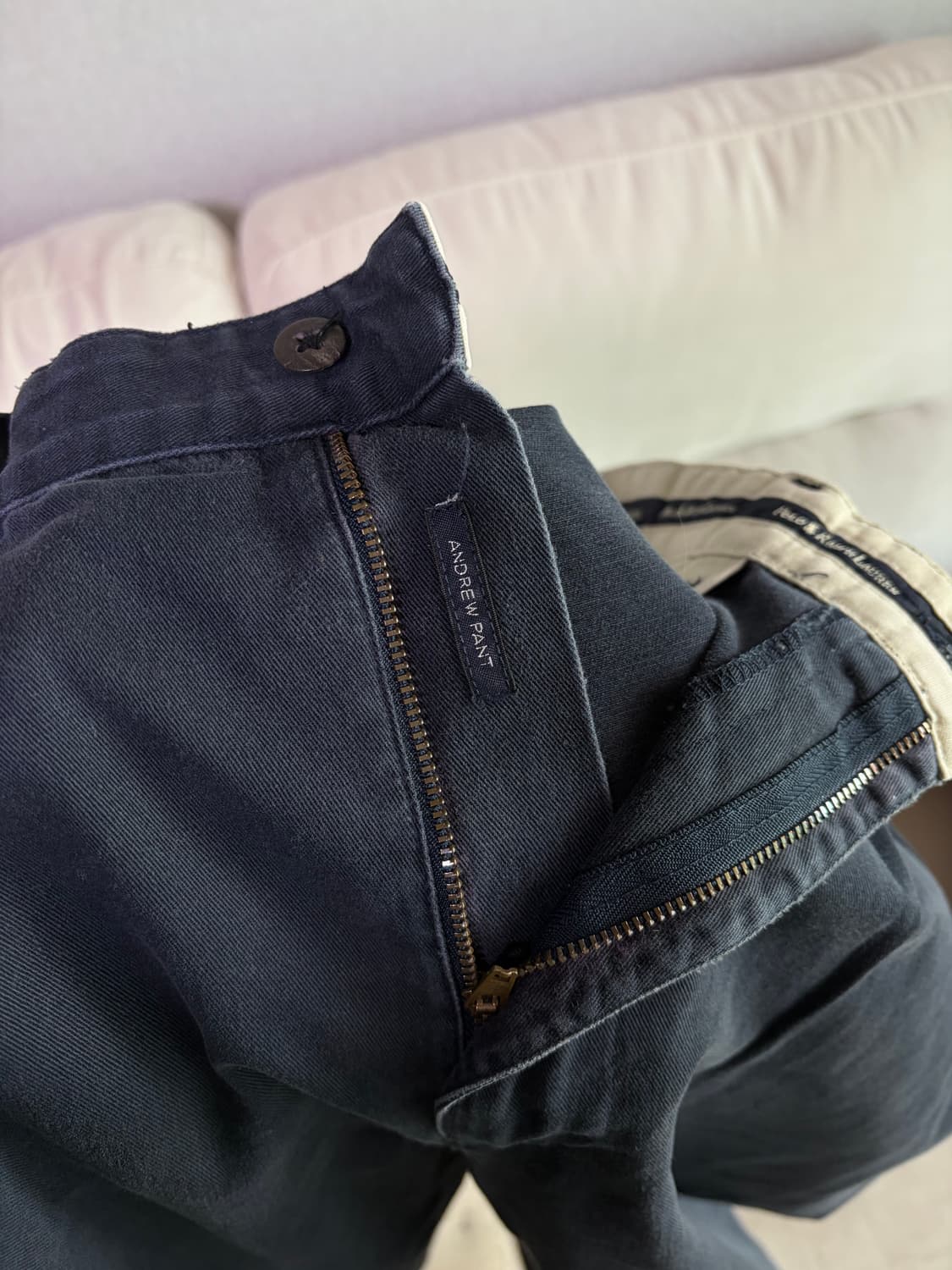 90's polo andrew chino pant navy 상품이미지2