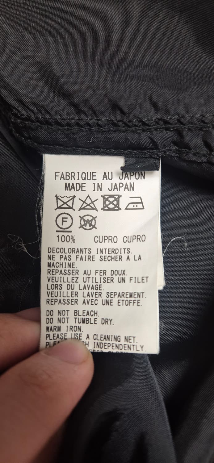 요지 야마모토 y's bang on! 큐프라 롱셔츠 상품이미지5