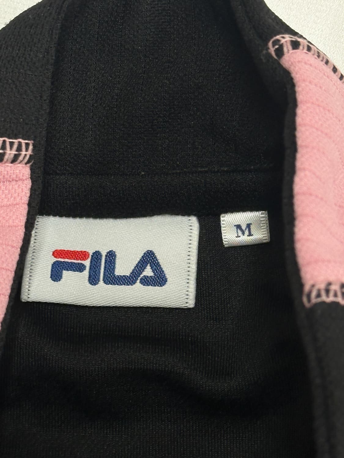 재팬 기능성 휠라 긴팔티셔츠 스포츠 스포티 반집업 아노락 트레이닝 상품이미지7