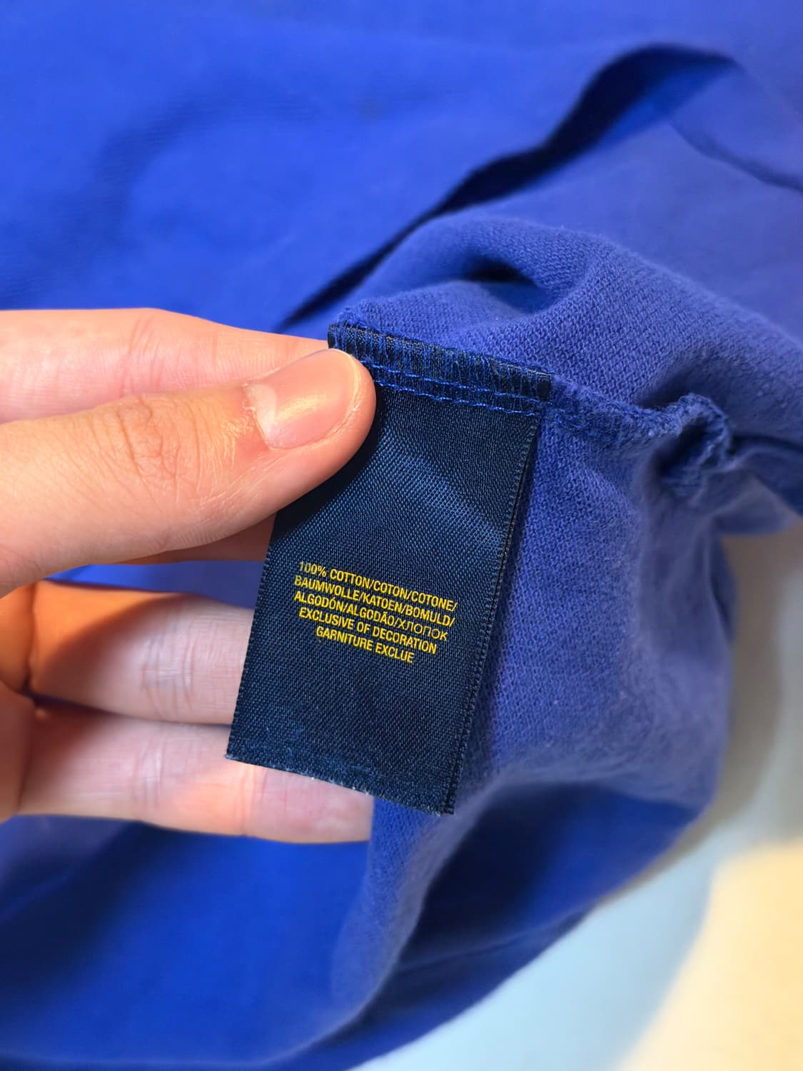 폴로 랄프로렌 빅포니 치프키프 카라티 블루 상품이미지3