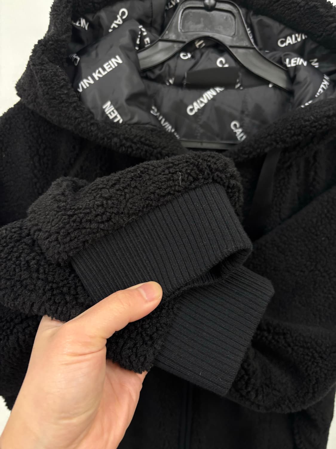 켈빈클라인 플리스 쉐르파 자켓 상품이미지4