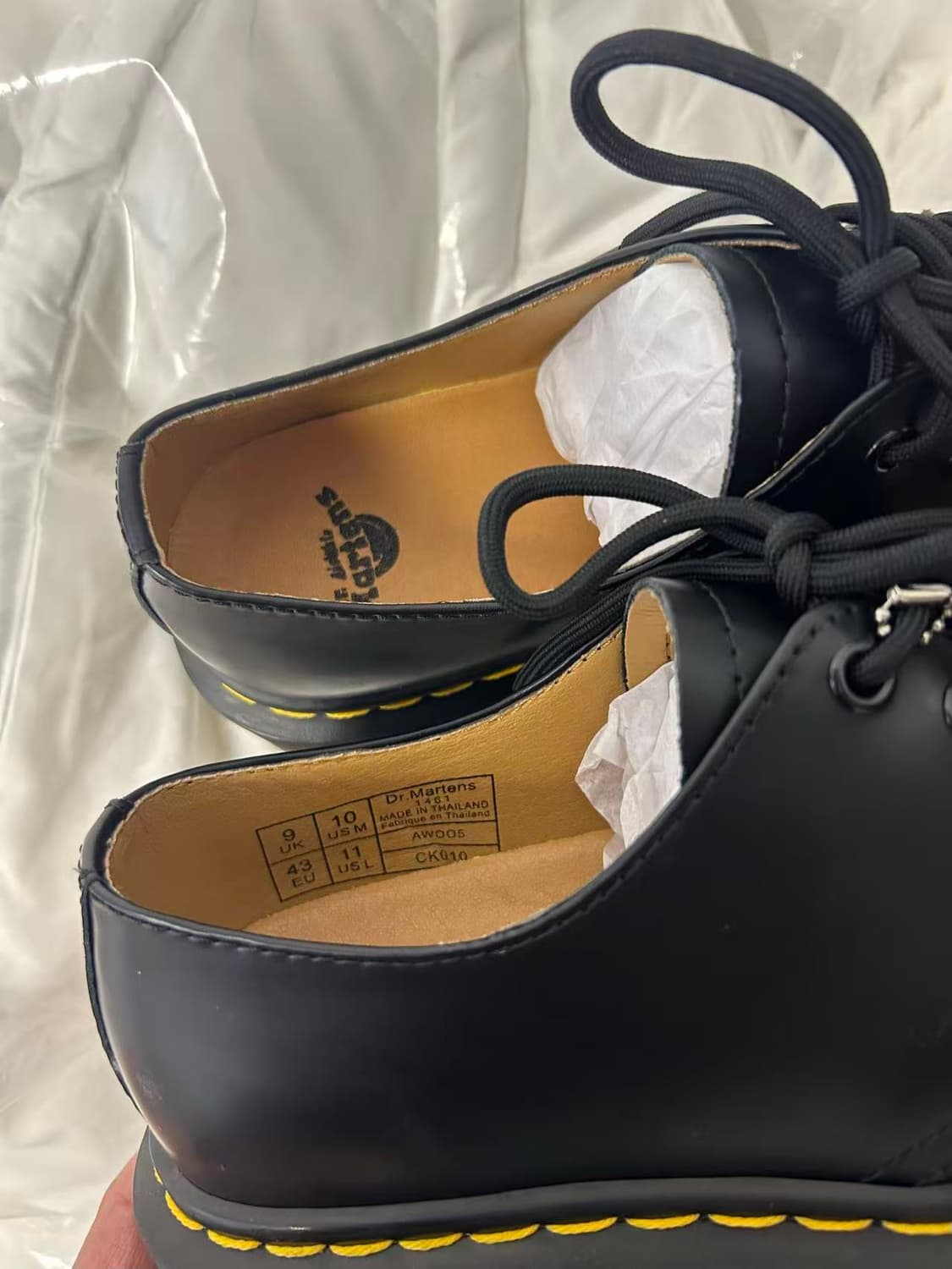 닥터마틴 1461 스무스 블랙 270mm 상품이미지3