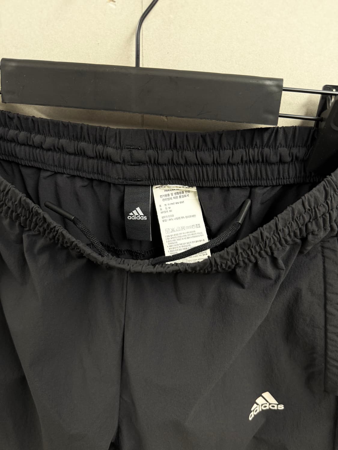 남성 M 80 / 아디다스 우븐 팬츠 블랙 상품이미지6