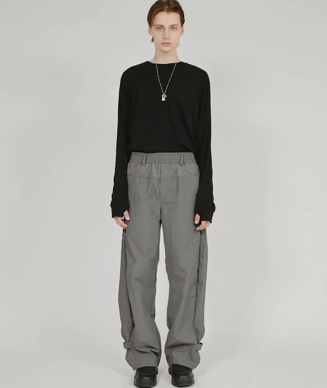 플레어업 와이드 팬츠 상품이미지2