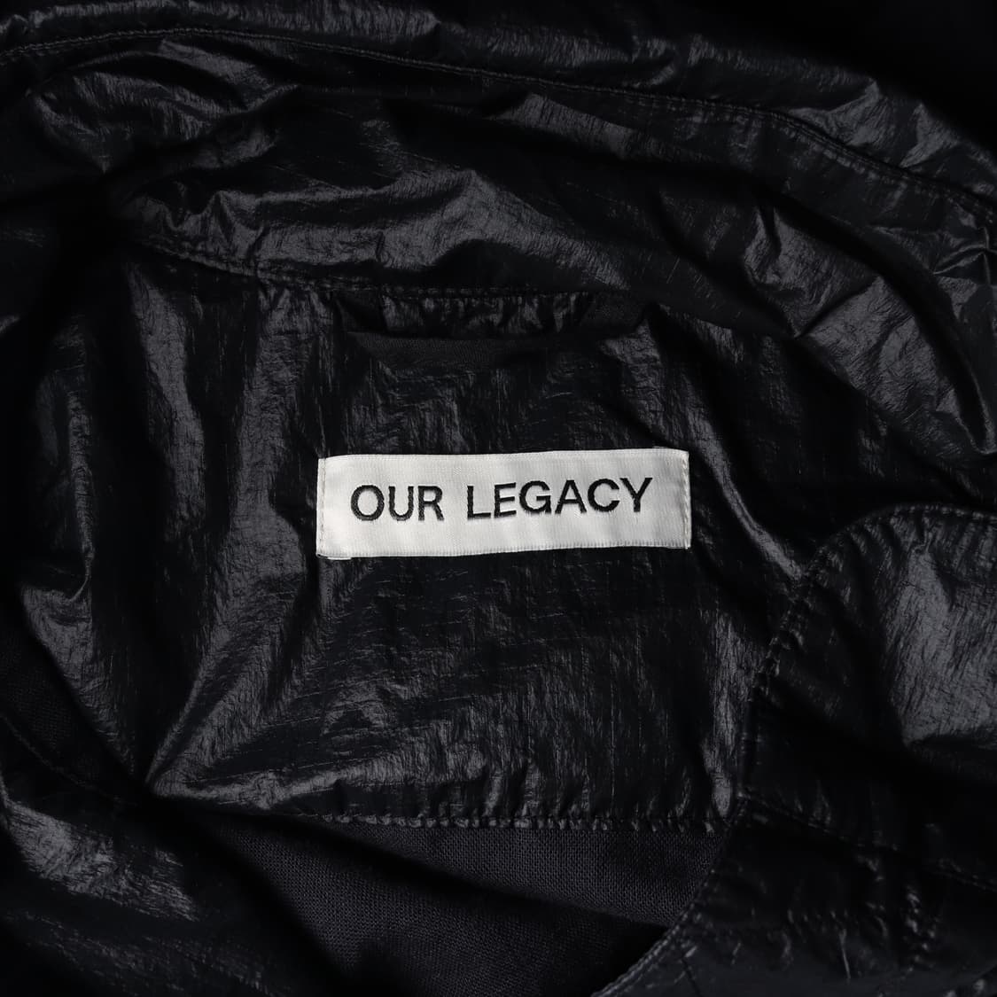 아워레가시 크롭 엑스헤일 푸파 테크 친츠 립스 탑 후드 나일론 크롭 재킷 상품이미지4