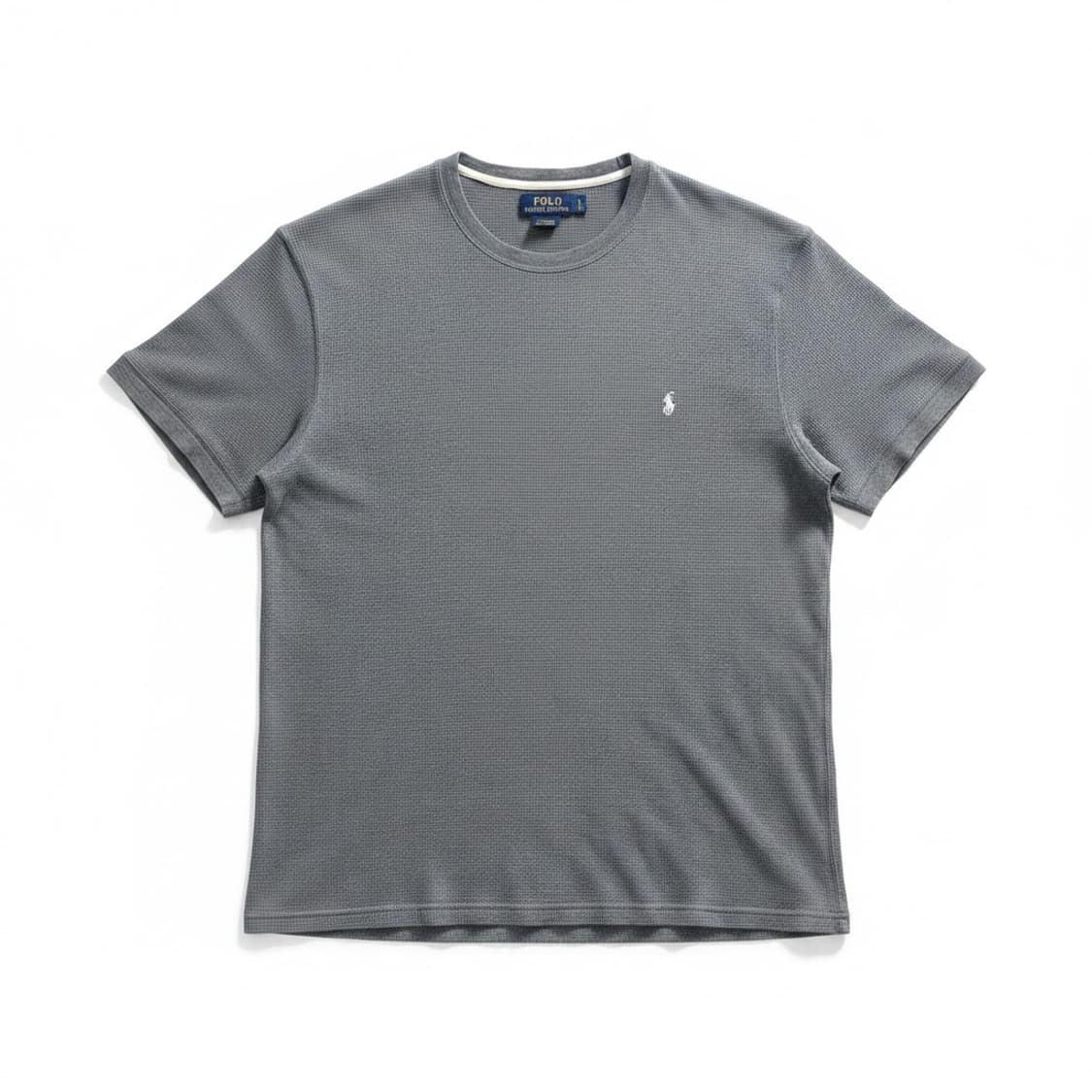 폴로 랄프로렌 와플 반팔티 차콜 XL 상품이미지1