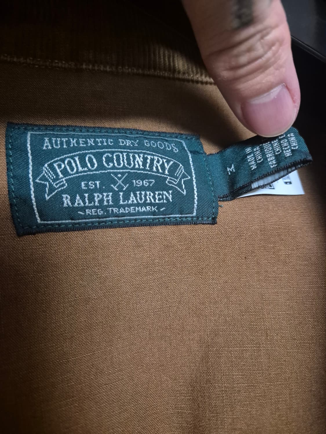 폴로 컨트리 캔버스자켓m 팝니다 상품이미지2