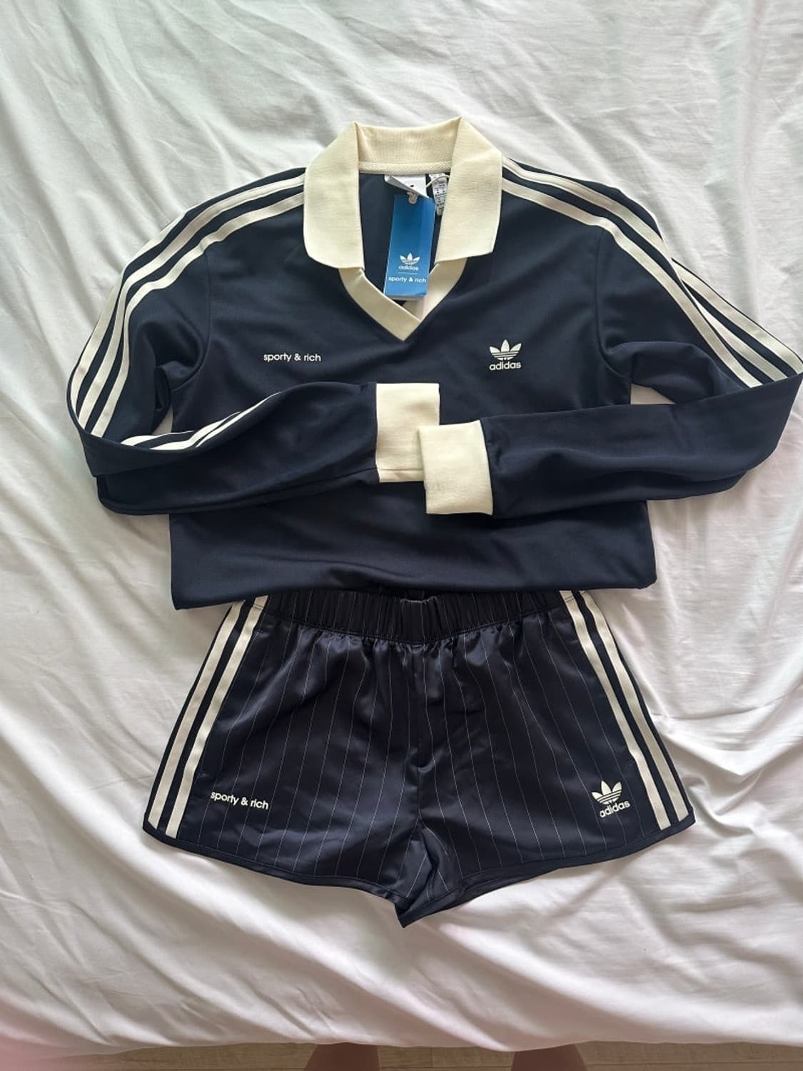 아디다스 스포티앤리치 롱슬리브 풋볼 저지 상품이미지5