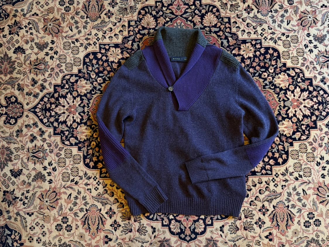 에트로 숄칼라 니트 100 상품이미지1