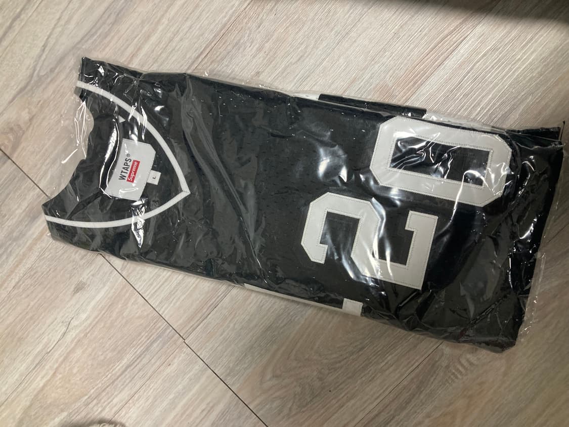 supreme x wtaps 하키져지 L사이즈 블랙 상품이미지3