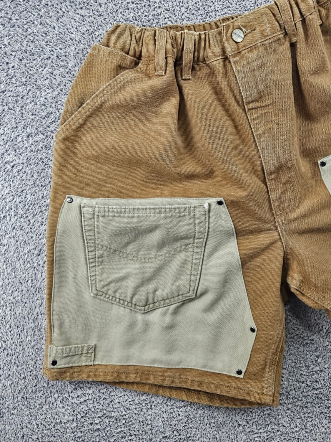 칼하트 밴딩 더블니 커스텀 워크 카펜터 반바지 (44추정) / 11491 상품이미지5