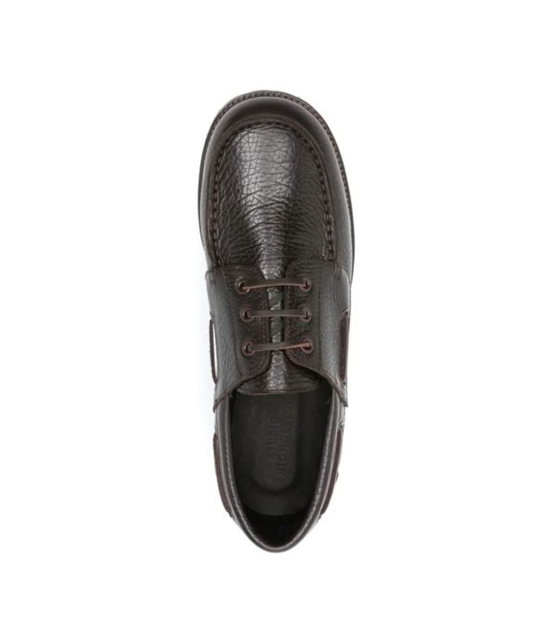 스튜디오니콜슨 레더 보트슈즈 브라운 상품이미지3