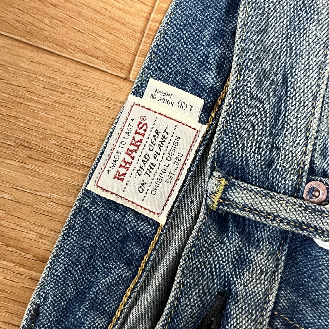 khakis 카키스 26ss croft jean 미드블루 L 상품이미지3