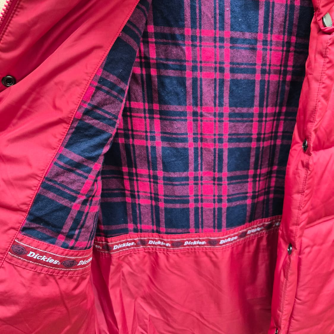 디키즈 후드 패딩 조끼 상품이미지4