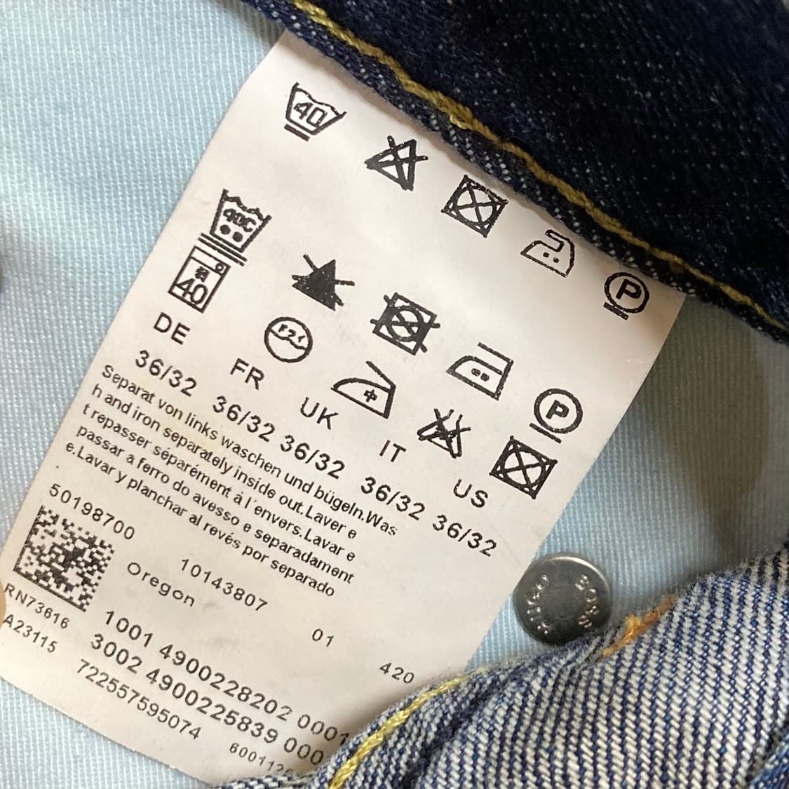 보스 데님팬츠 SIZE 36/32 상품이미지5