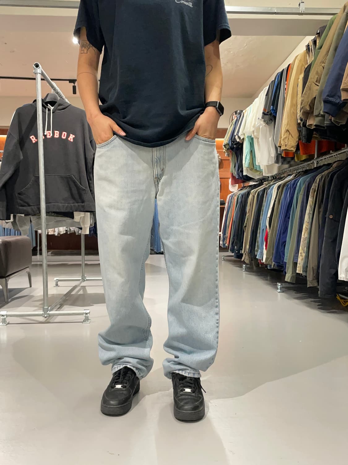 Levi's 550 연청 데님 팬츠  상품이미지2