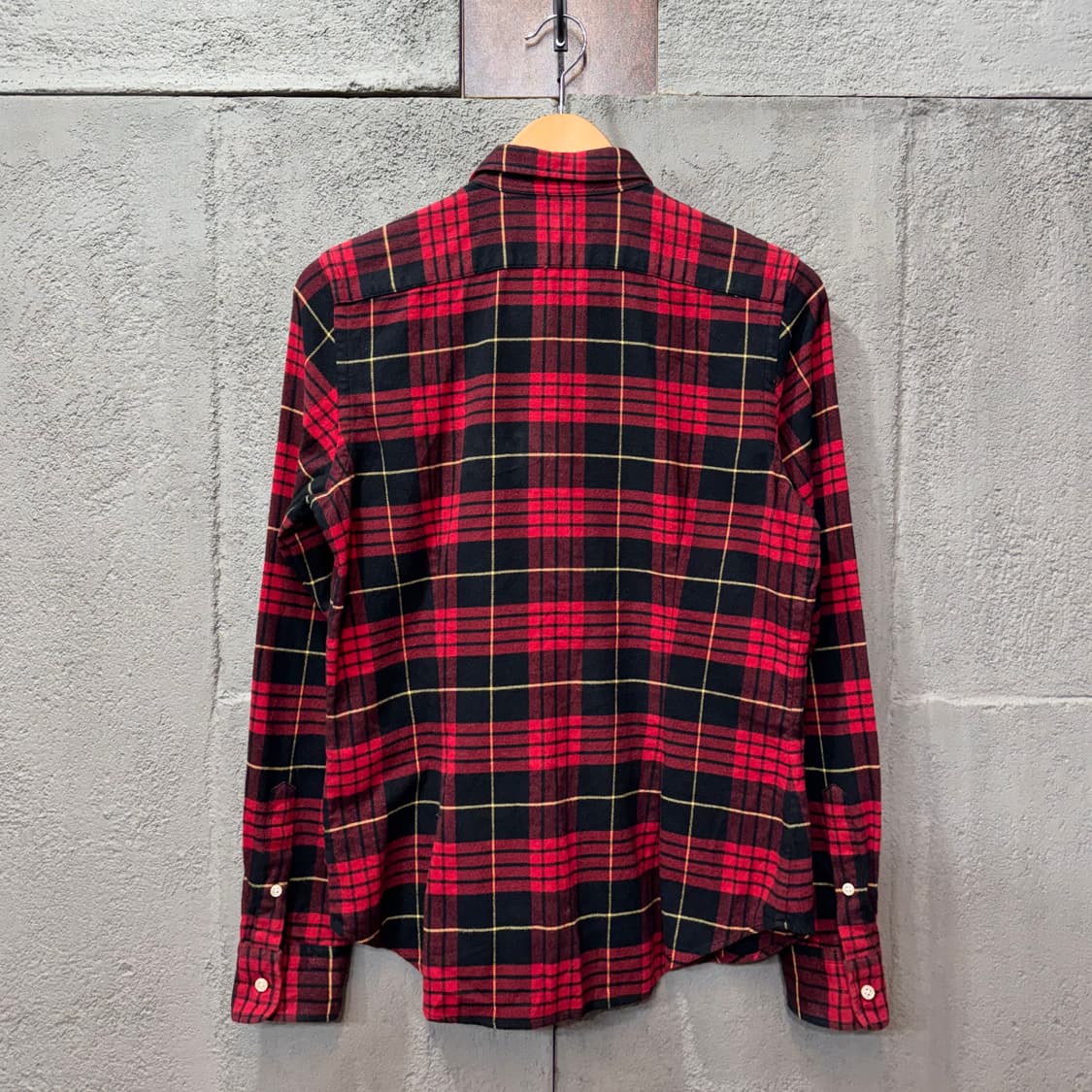 랄프로렌 우먼스 타탄 체크 셔츠 (M)   상품이미지3