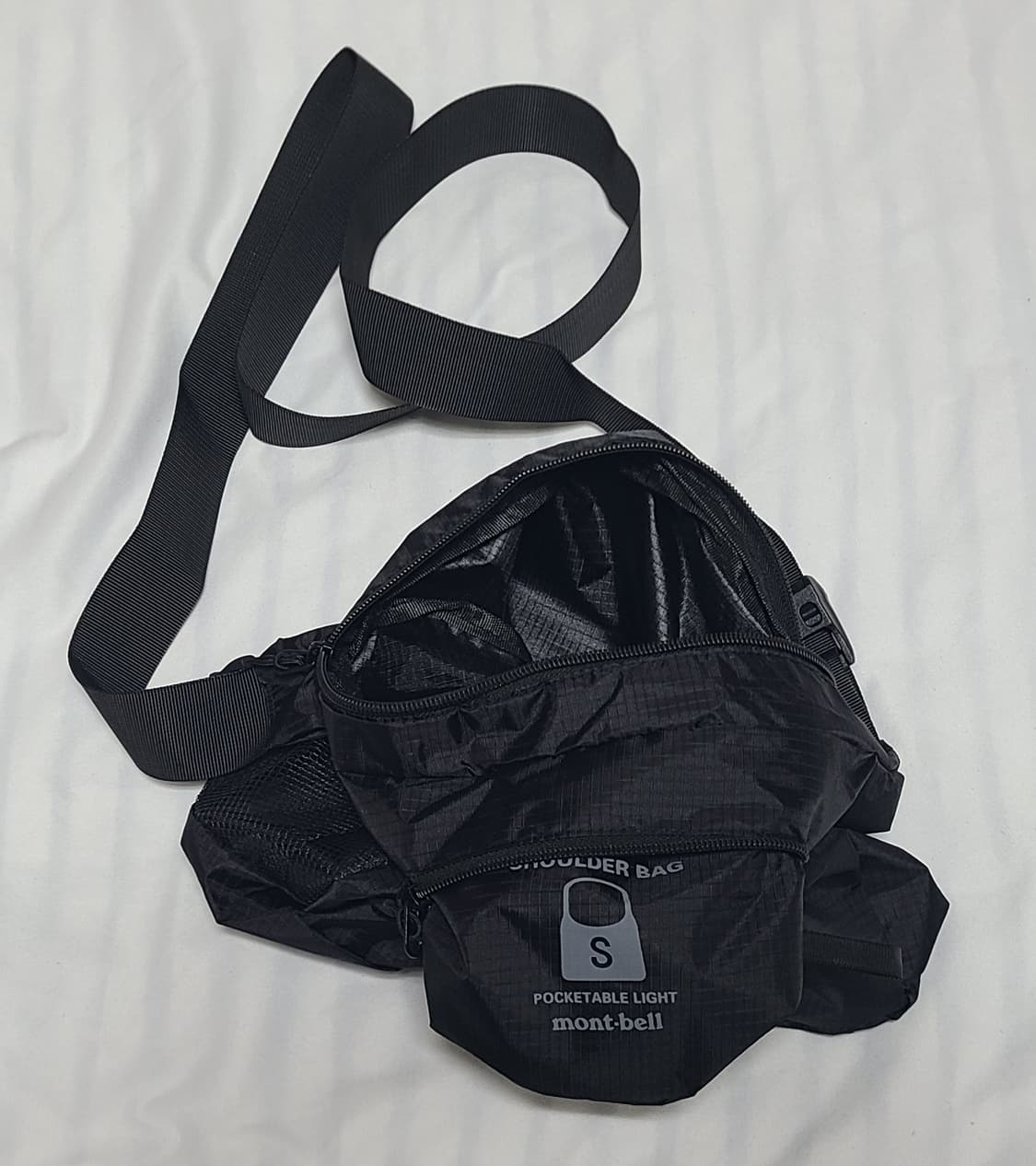 몽벨  초경량 크로스백 / 메신저 백 45cm ( 새상품 )남녀공용 상품이미지4