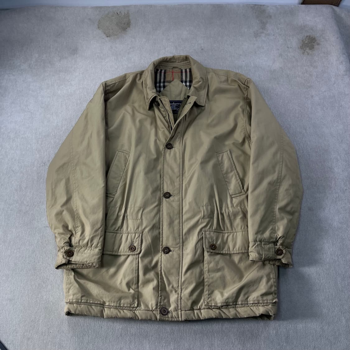 100 버버리 사파리 누빔 코트 자켓 상품이미지1
