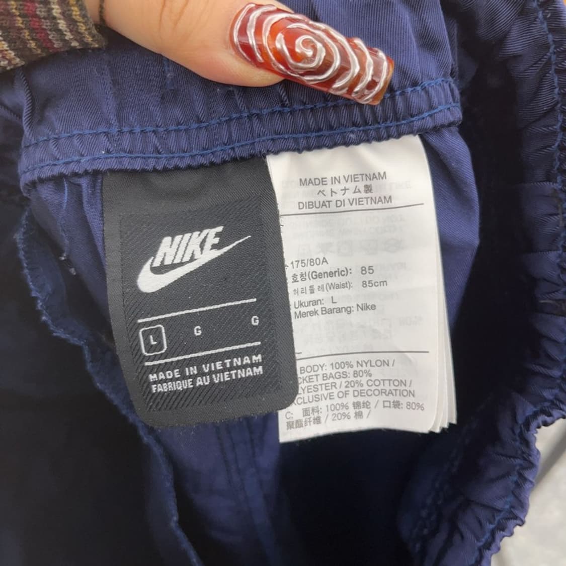 나이키 올드스쿨 발렌타인 사이드라인 바람막이 트랙팬츠 L C09484 상품이미지5