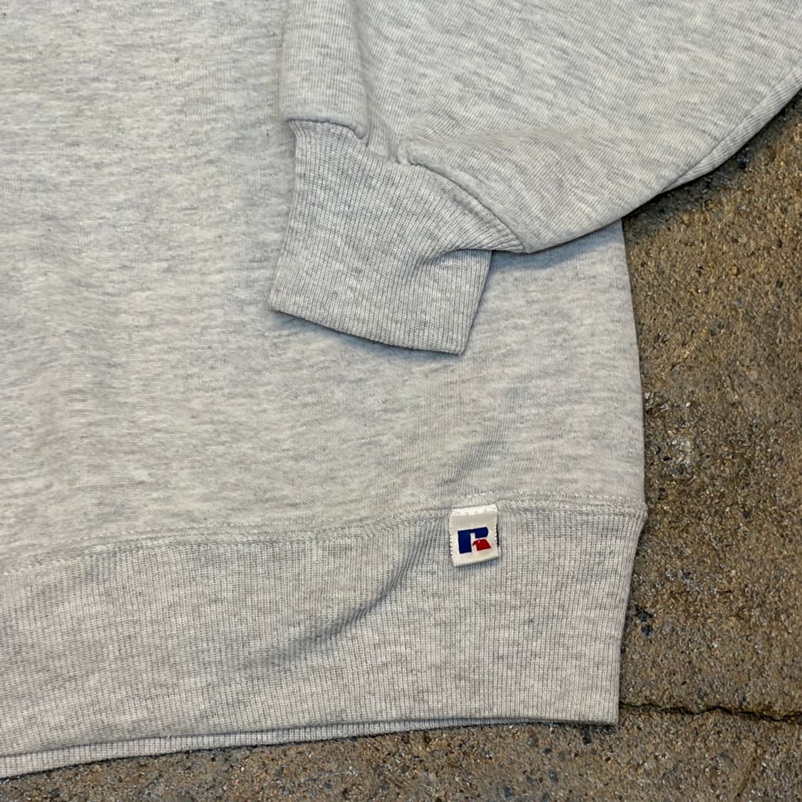 레어 90s Made in USA 미국 빈티지 러셀 무지 맨투맨 상품이미지4