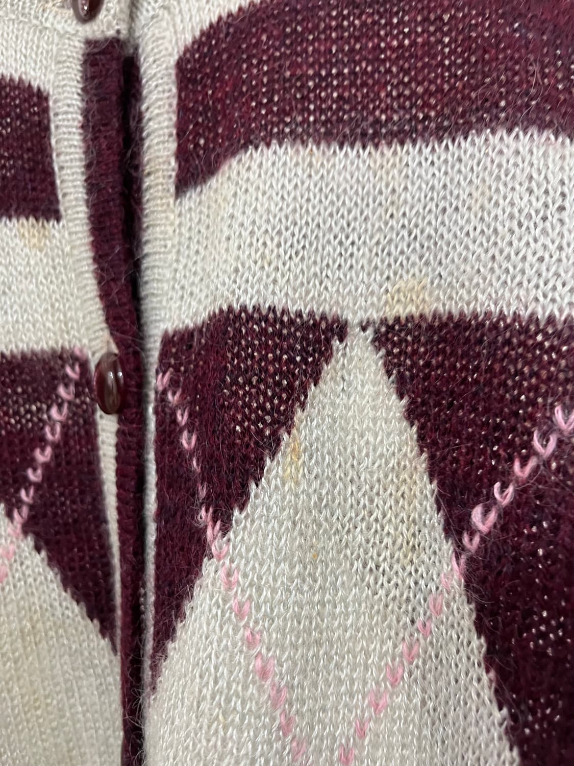 old vintage mohair blend knit 상품이미지7
