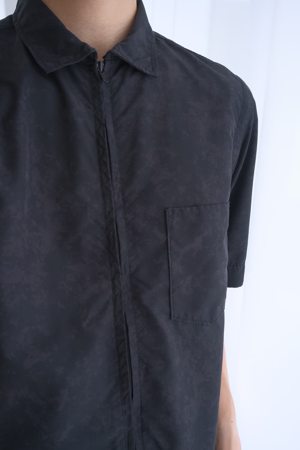 Washed zip shirt 상품이미지3