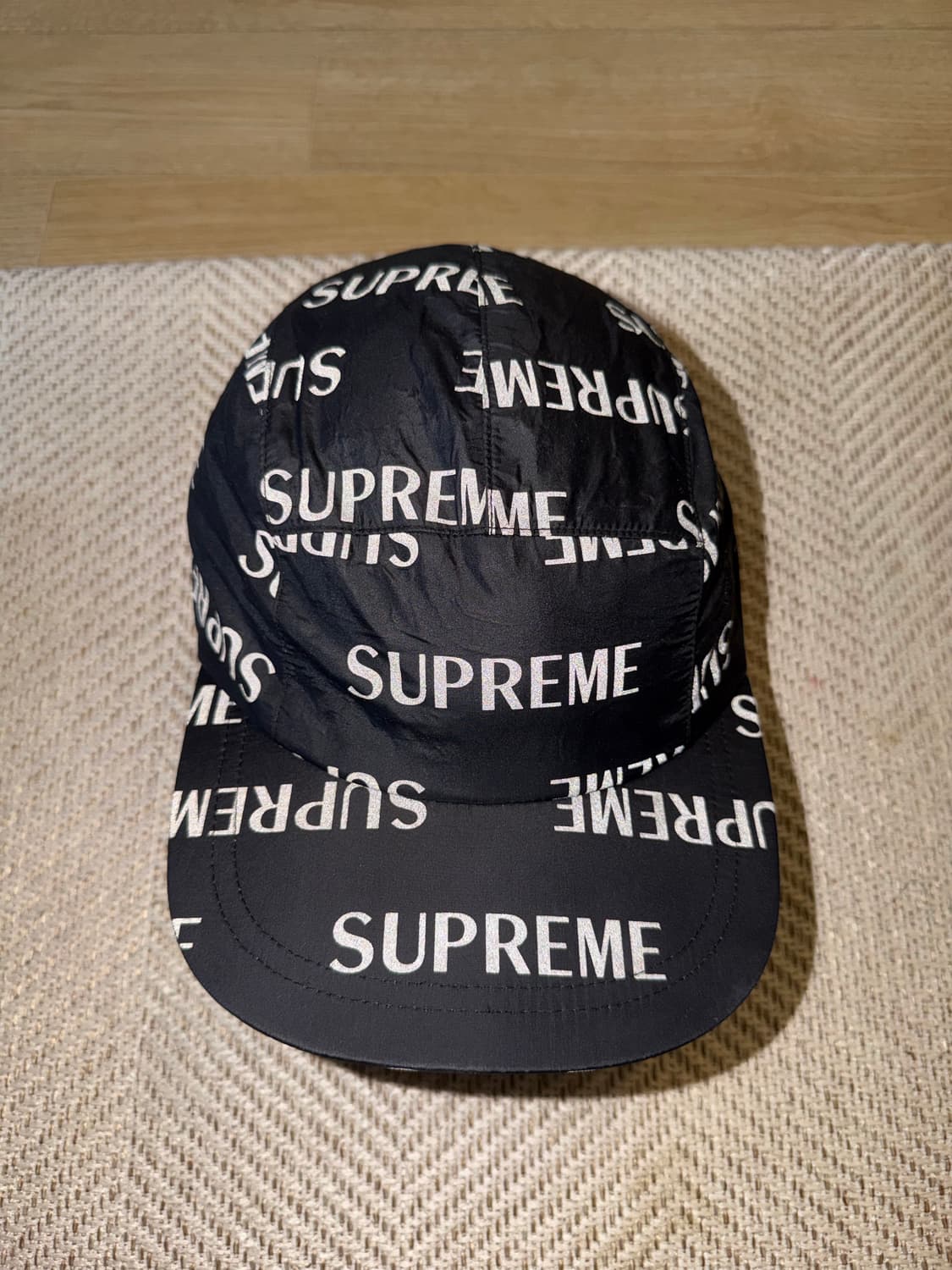 SUPREME 16FW 3M 리플렉티브 리피트 캠프캡 상품이미지2