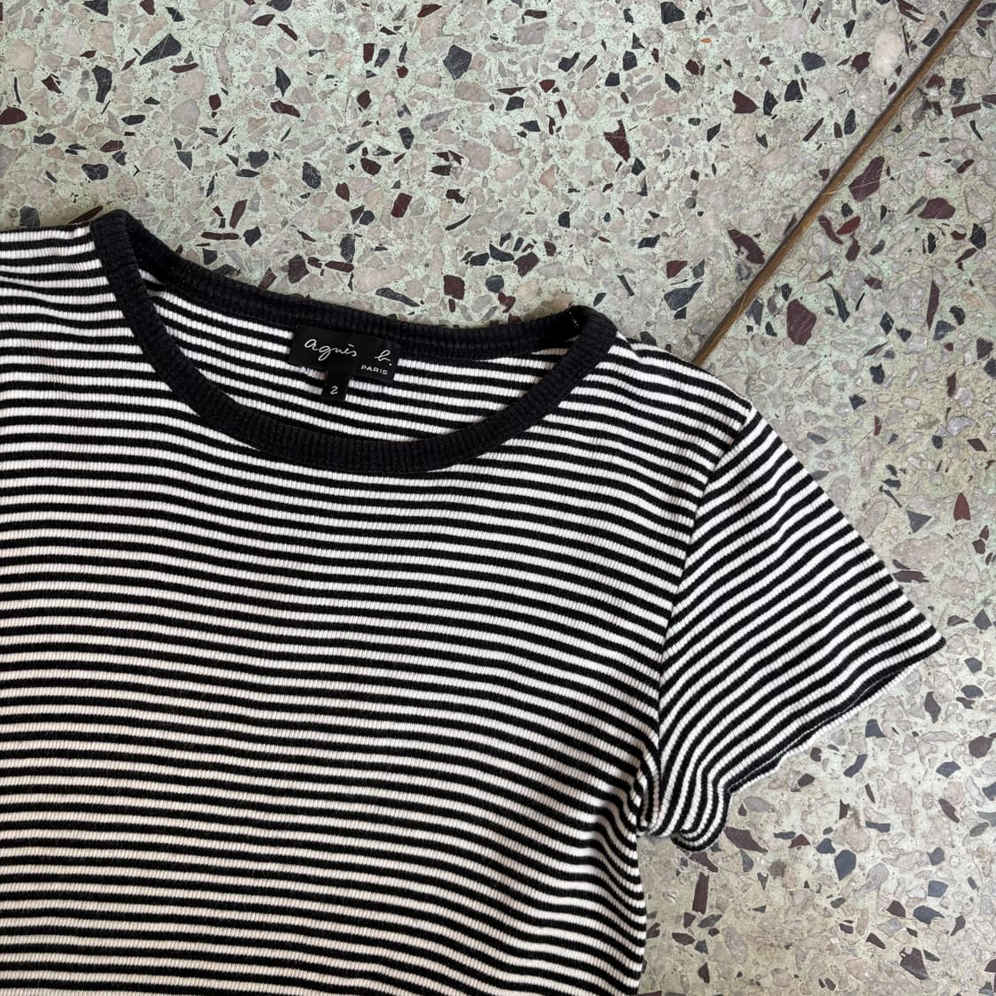 Agnès b. 아네스베 스트라이프 탑 상품이미지2