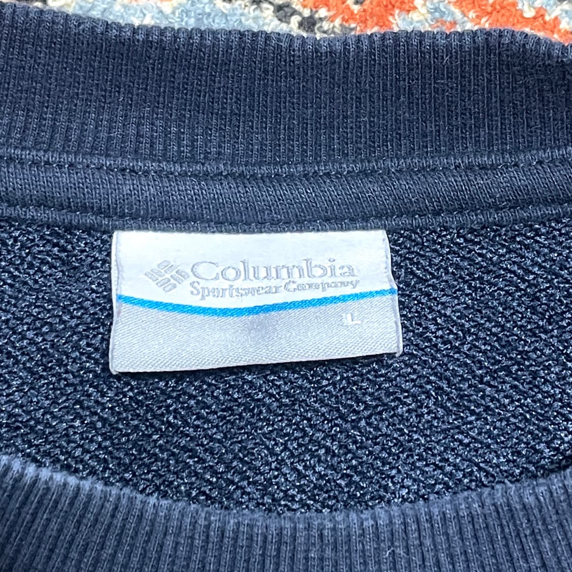 컬럼비아 네이비 맨투맨 남성L 상품이미지4