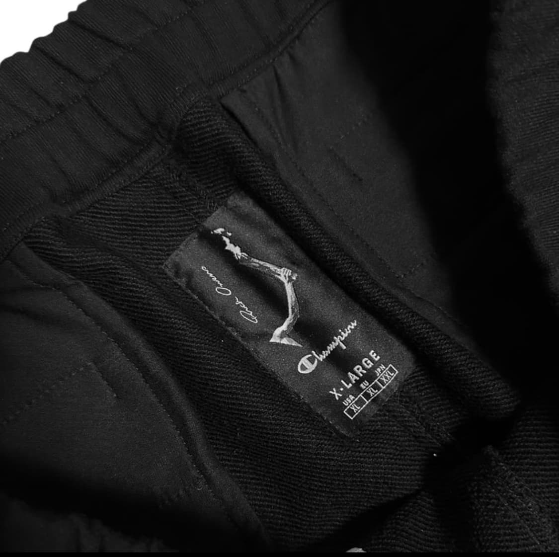 릭오웬스 X 챔피온 스웻팬츠 상품이미지3