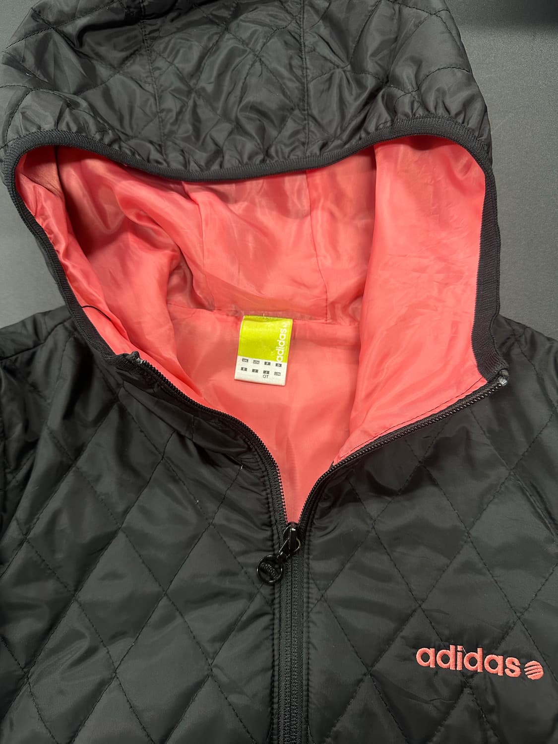 아디다스 퀄팅 누빔 집업 상품이미지5