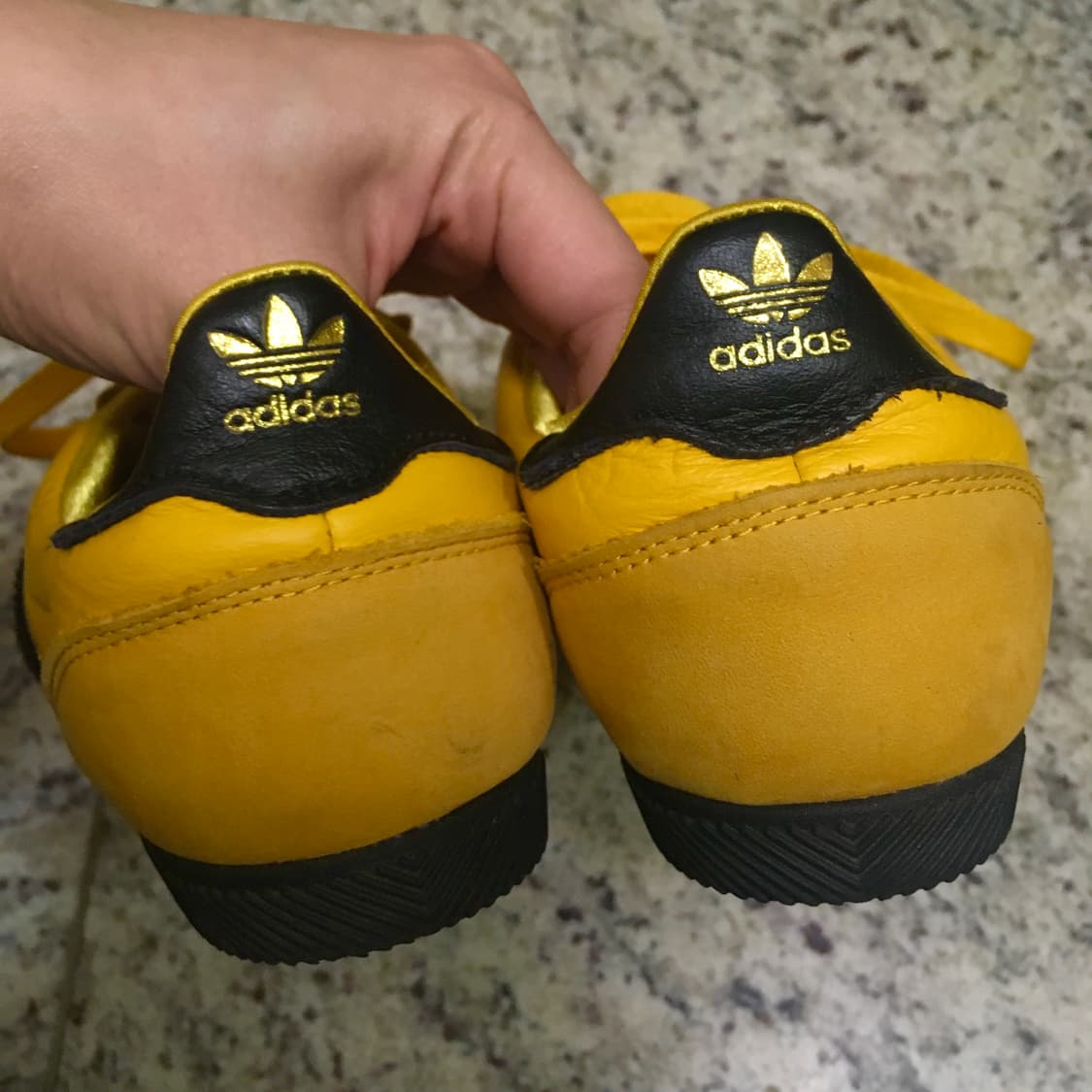 아디다스 재팬 옐로우 스니커즈 상품이미지5