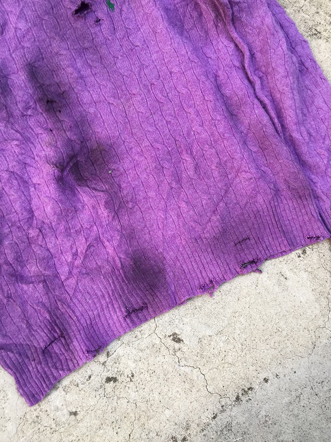 POLO RALPH LAUREN DISTRESSED KNIT 상품이미지4