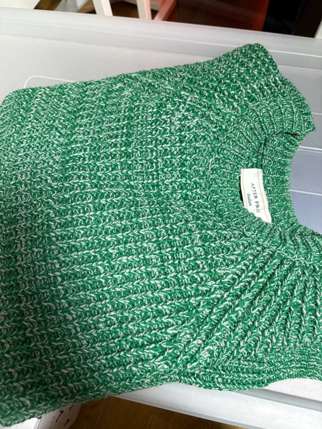 애프터프레이 니트 m 상품이미지5