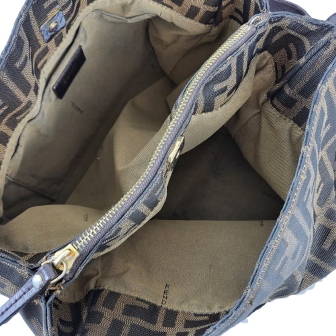 정품 펜디 FF 주카 타바코브라운 스퀘어백  상품이미지10