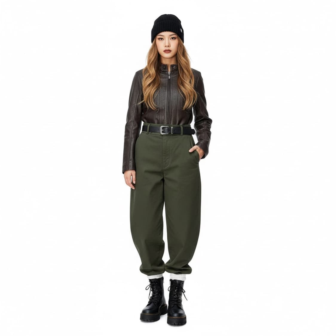 City Gee 씨티지 브라운 램스킨 라이더자켓 55 (빈티지) 상품이미지1