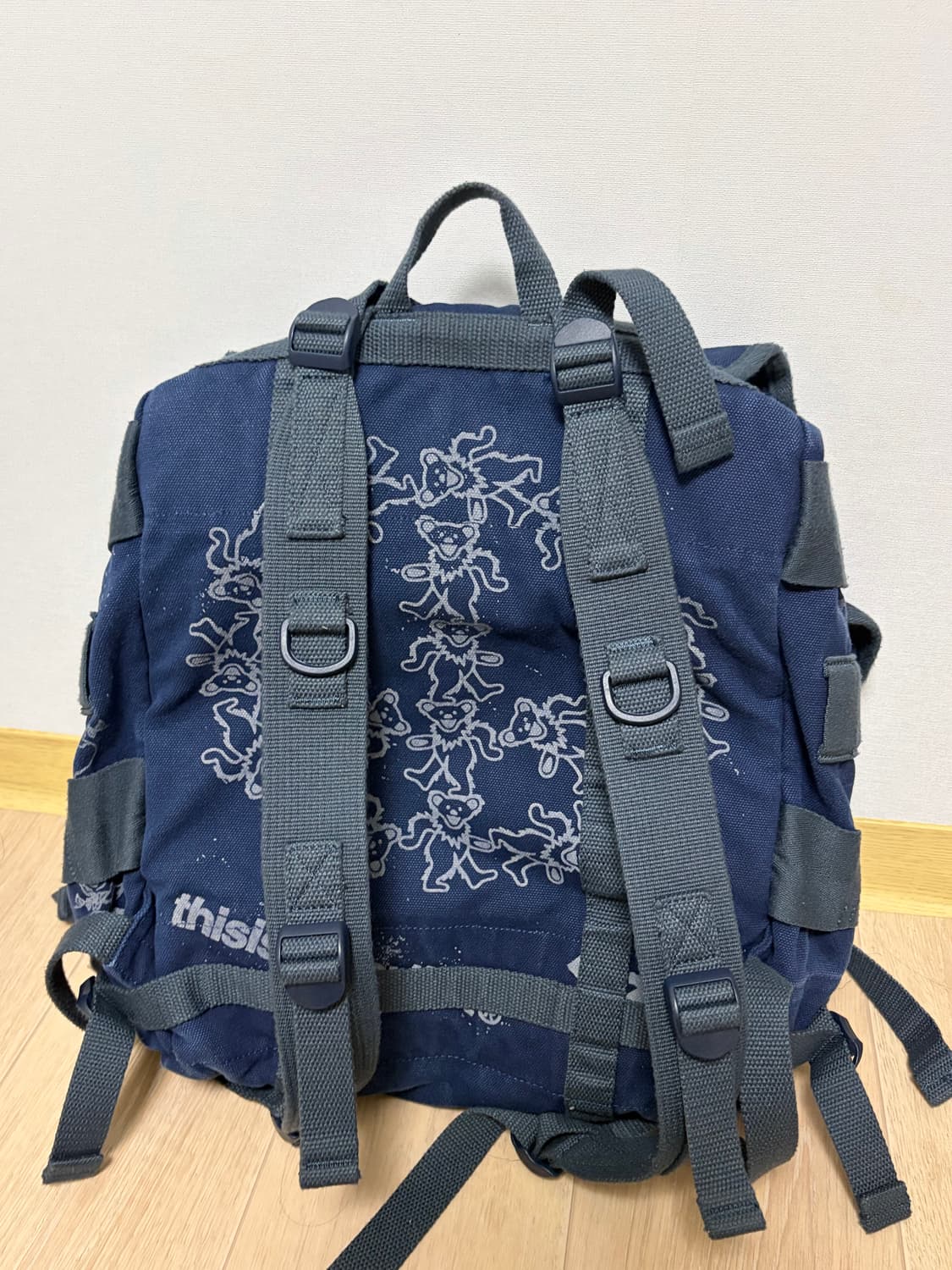 디스이즈네버댓 GD Iconography Alice Pack Navy 상품이미지2