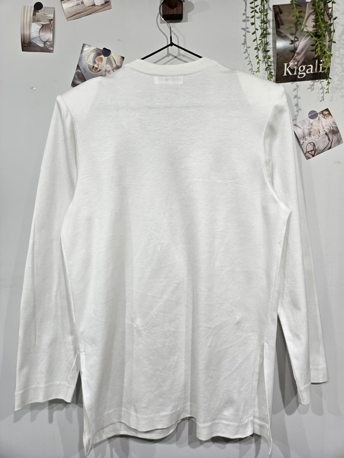 입생로랑 화이트 가디건 상품이미지4