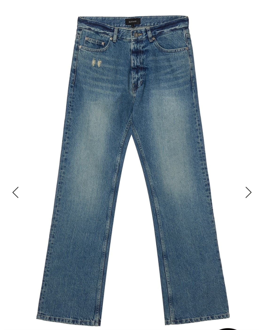 세비지 부츠컷 데님 상품이미지4