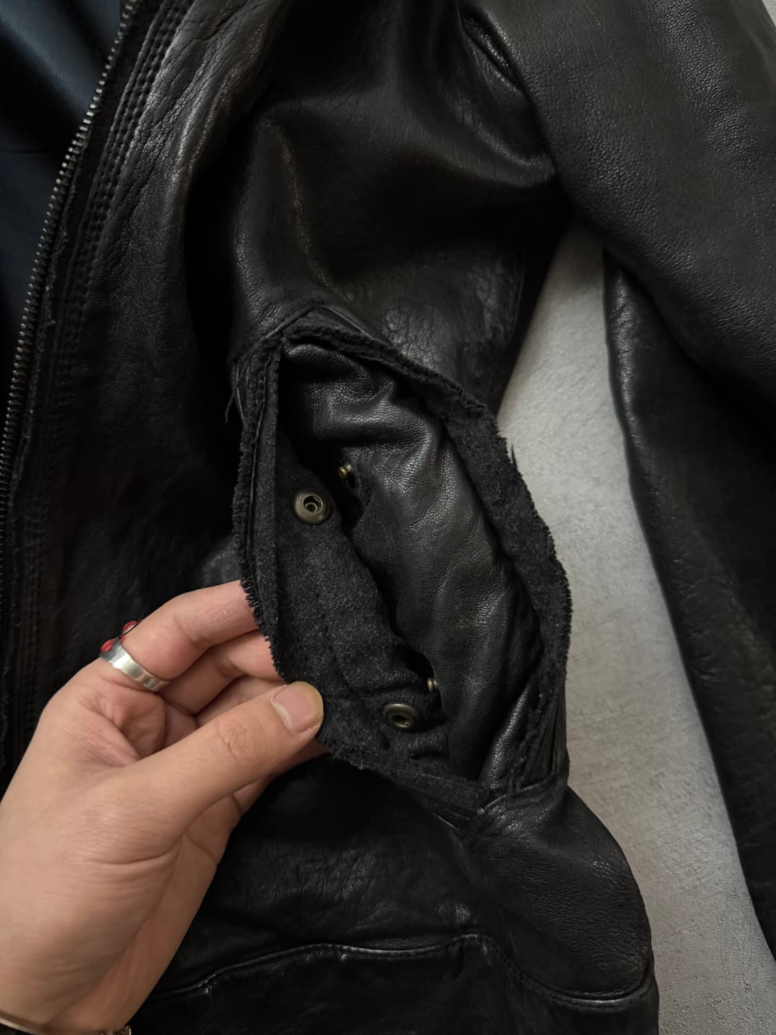 00’S 돌체앤가바나 램스킨 자켓 상품이미지7