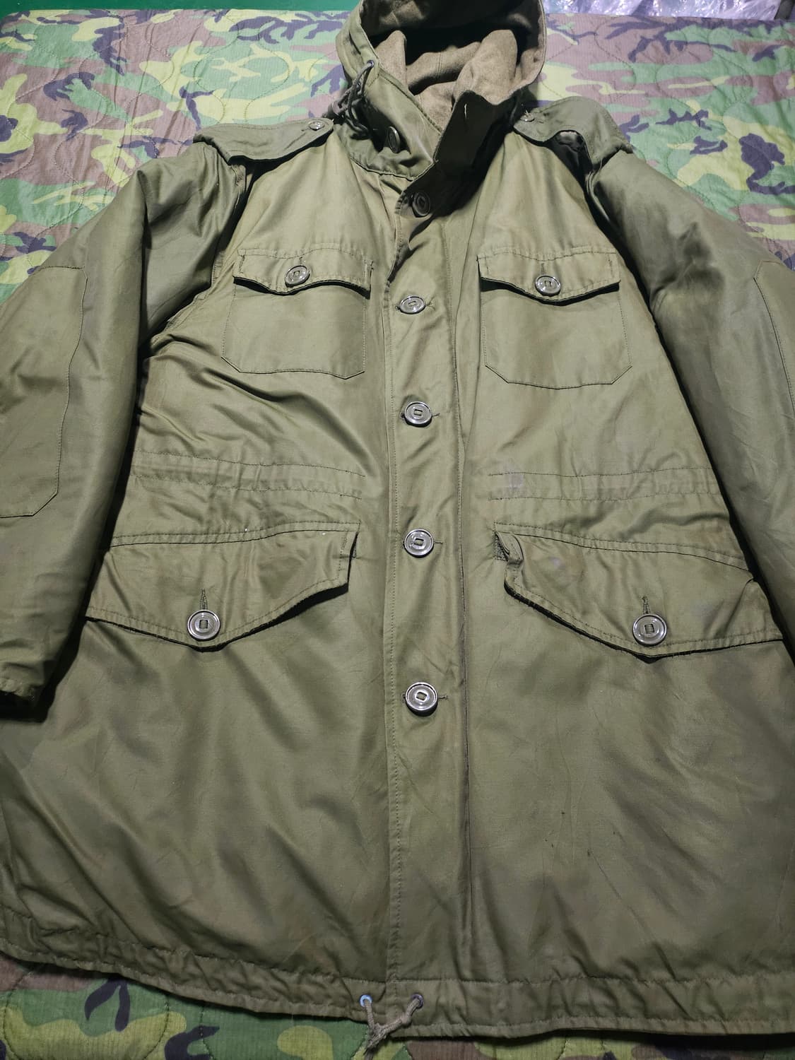 캐나다군 제너럴 파카 XL 상품이미지4