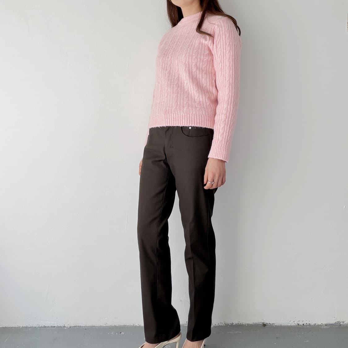 [29] 막스마라 슬랙스 다크브라운 상품이미지1