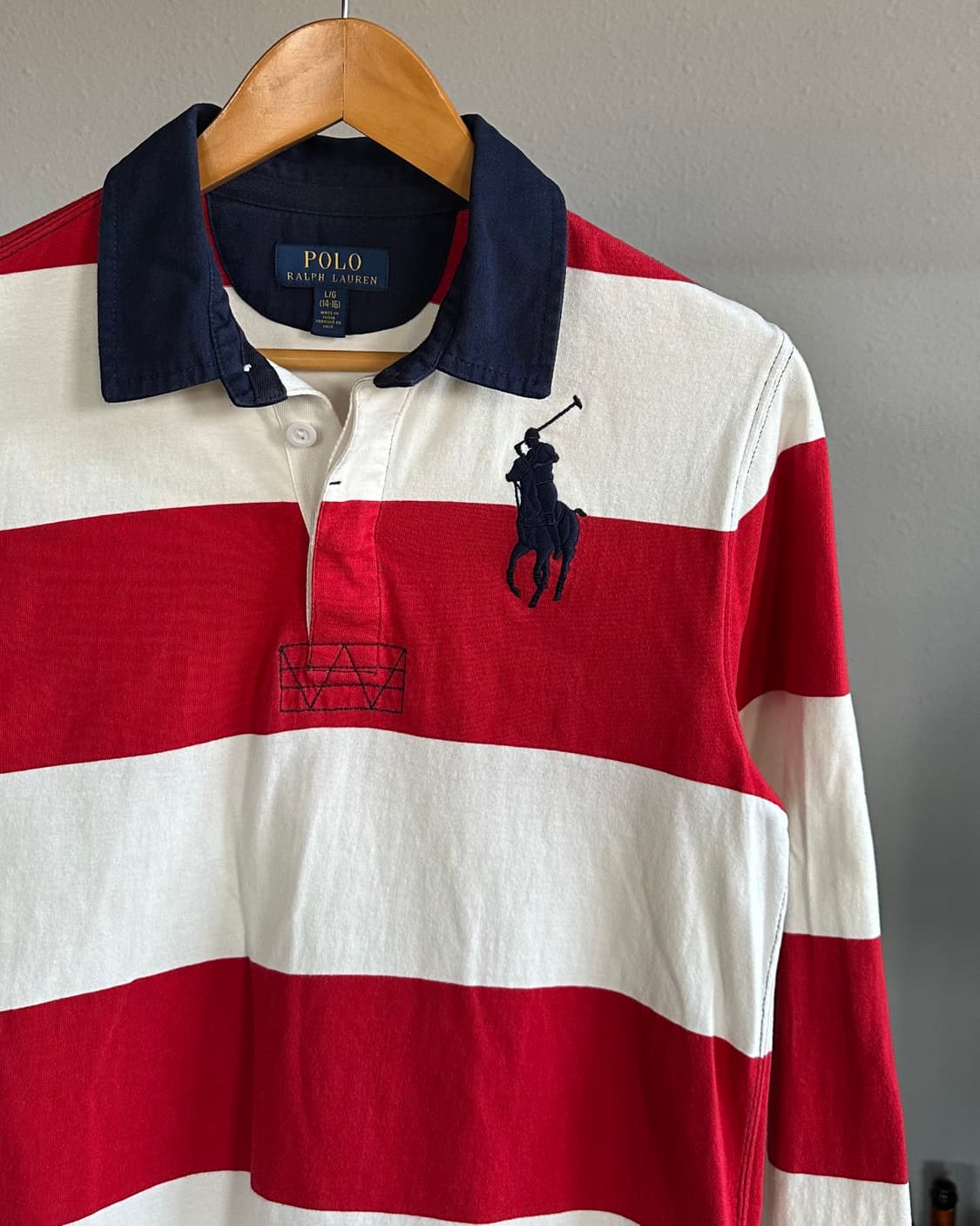 [S]폴로 랄프로렌 빅포니 여성 럭비 티셔츠 상품이미지4