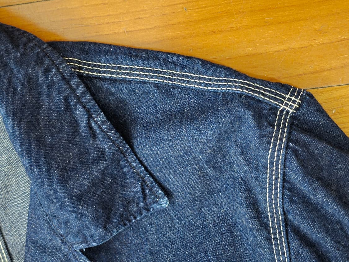 빅존 월드워커스 데님 초어 자켓 L(100) 40 상품이미지4