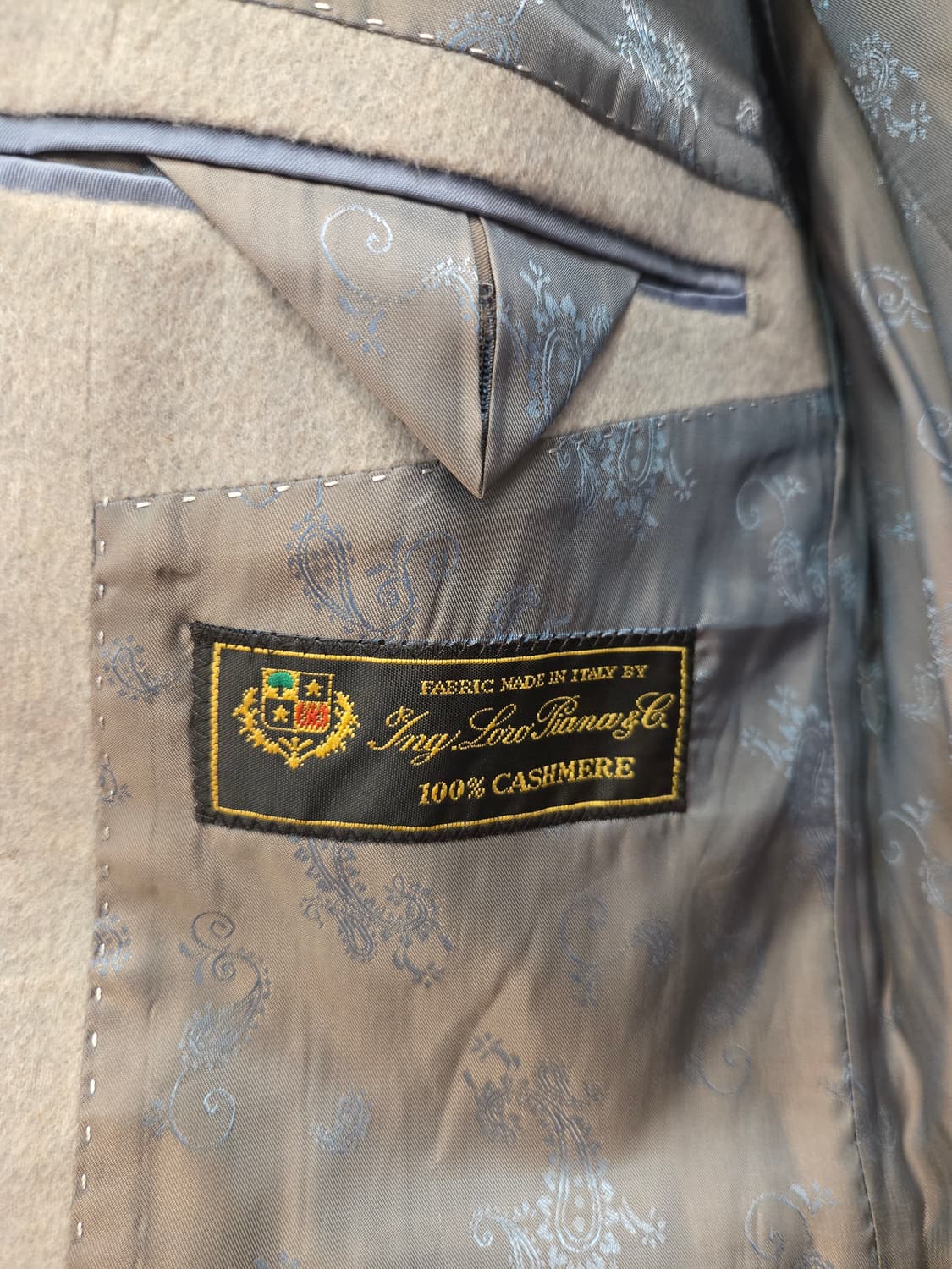 ​반하트 디 알바자르 로로피아나 100% 캐시미어 블레이저 상품이미지7